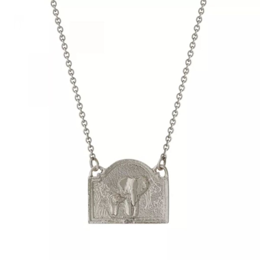 Jewellery Alex Monroe | Alex Monroe Elephant Diorama Necklace