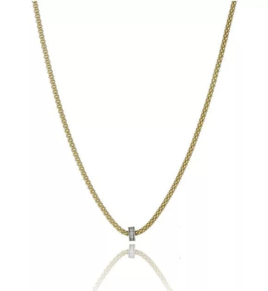 Jewellery Chimento | Chimento Stretch Volta 18Ct Yellow Gold Diamond Necklace