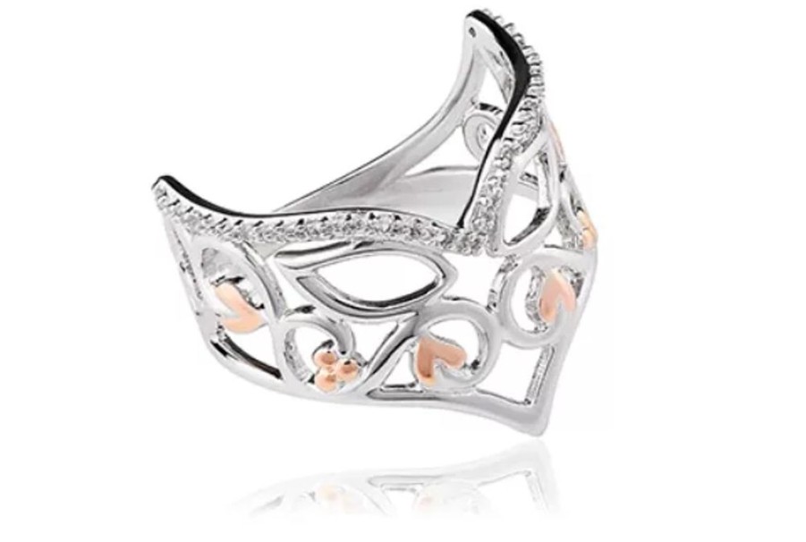 Jewellery Clogau | Clogau Masque White Topaz Set (Size M)